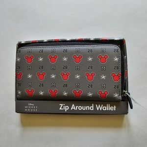 NWT Mickey Mouse Zip Around Wallet